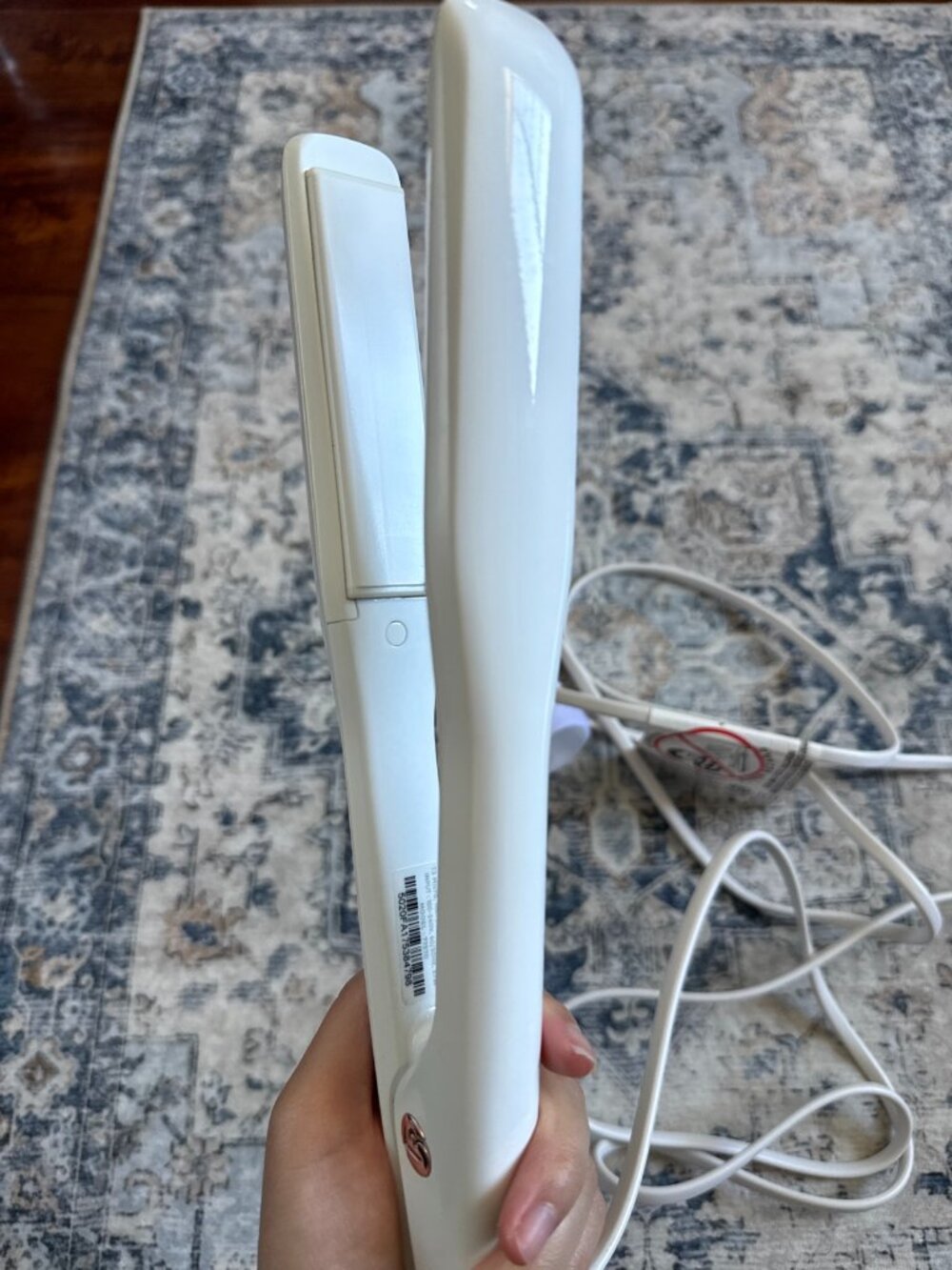 T3 SinglePass Ceramic 1" Straightening & Styling Iron White